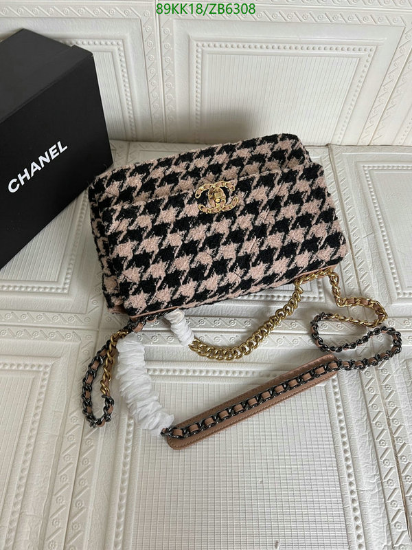 Chanel Bags ( 4A )-Diagonal-,Code: ZB6308,$: 89USD