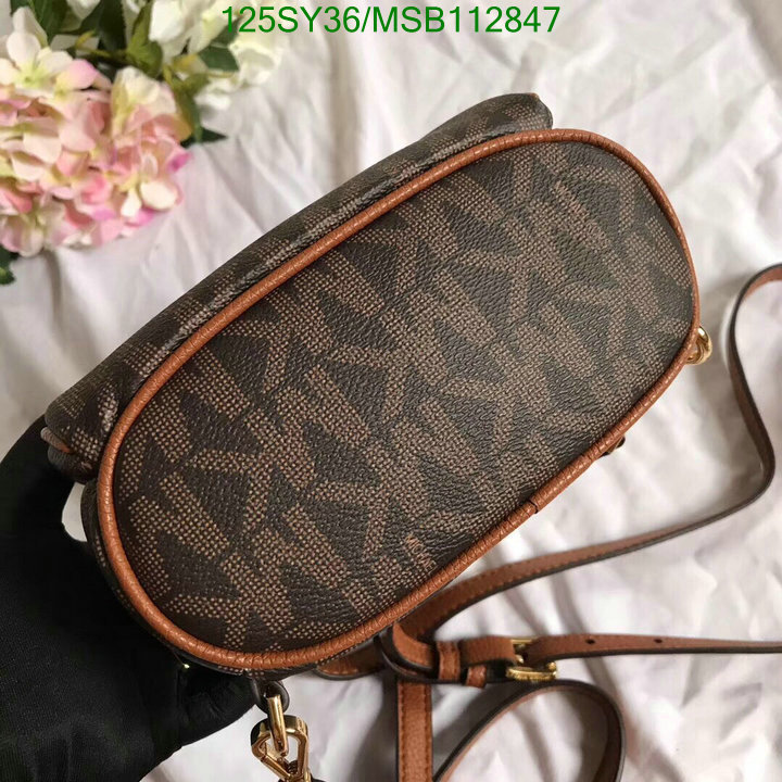 Michael Kors Bag-(Mirror)-Backpack-,Code: MSB112847,$: 125USD