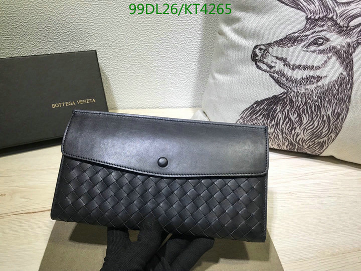 BV Bag-(Mirror)-Wallet-,Code: KT4265,$: 99USD