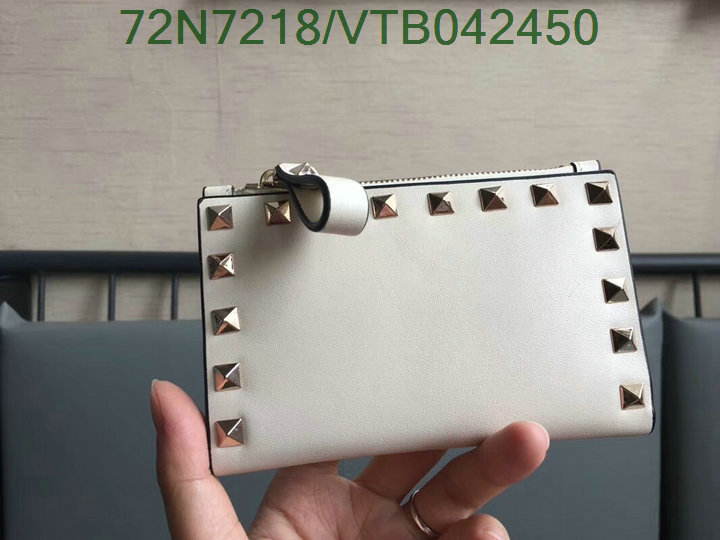 Valentino Bag-(Mirror)-Wallet-,Code: VTB042450,$:72USD