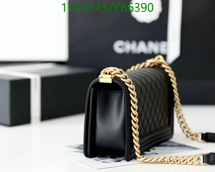 Chanel Bags -(Mirror)-Le Boy,Code: YB6390,$: 175USD