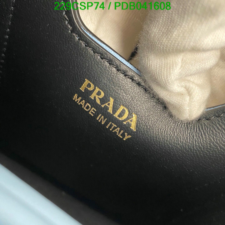 Prada Bag-(Mirror)-Diagonal-,Code: PDB041608,$: 229USD