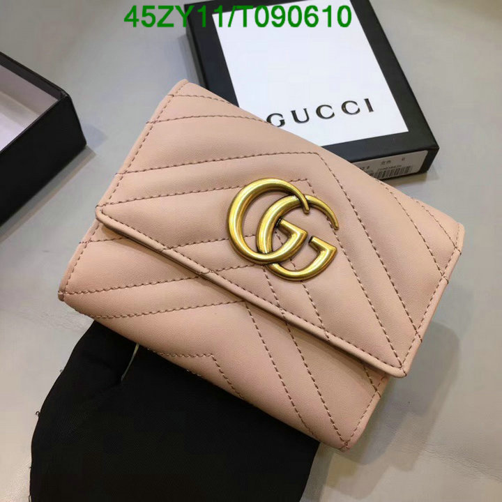 Gucci Bag-(4A)-Wallet-,Code: T090610,$:45USD