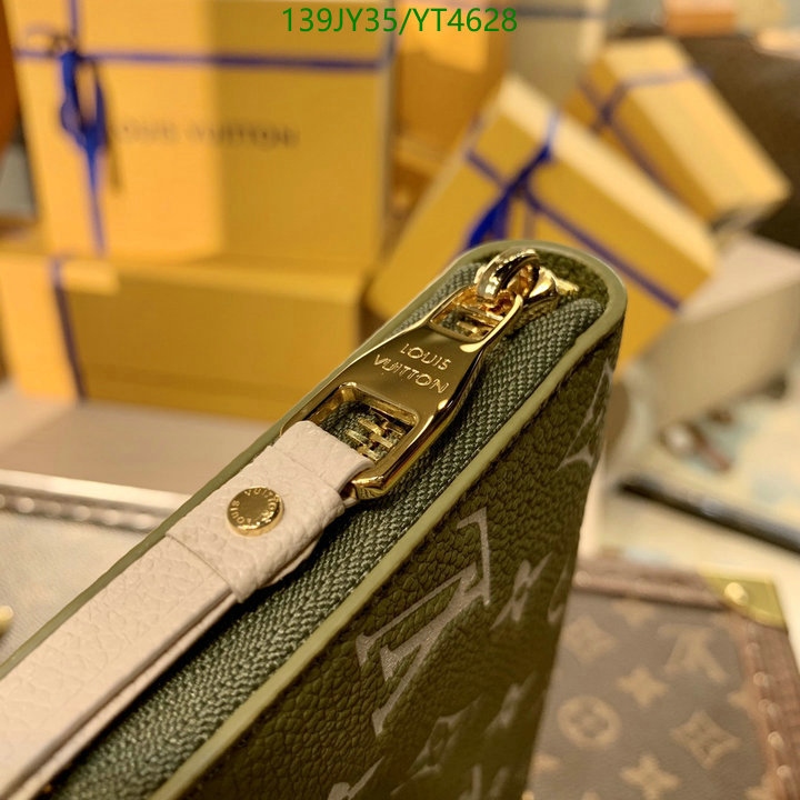 LV Bags-(Mirror)-Wallet-,Code: YT4628,$: 139USD