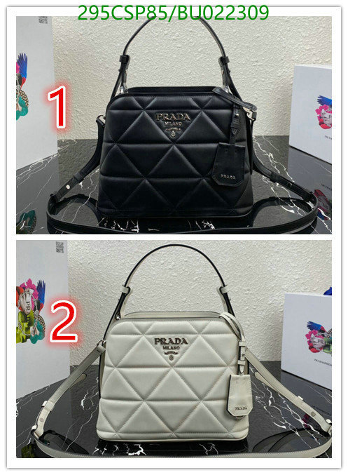 Prada Bag-(Mirror)-Diagonal-,Code: BU022309,$: 295USD