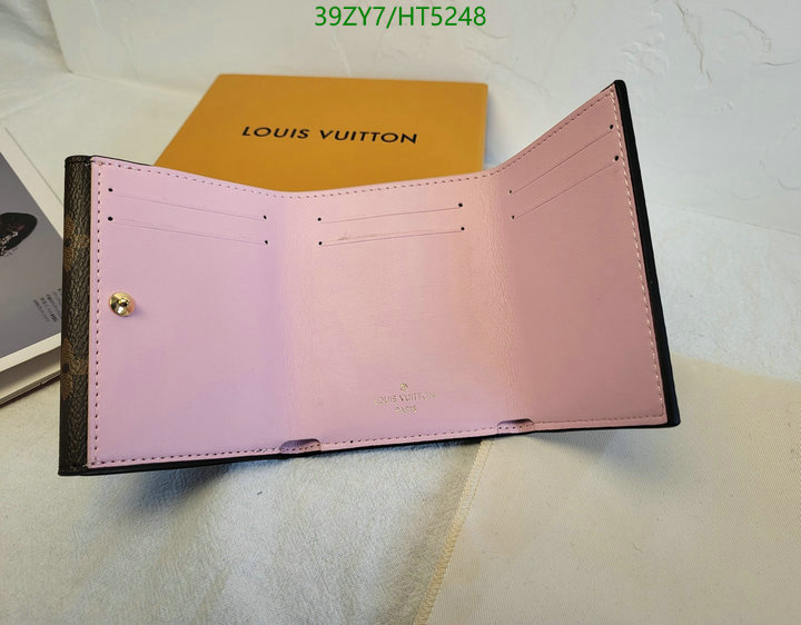 LV Bags-(4A)-Wallet-,Code: HT5248,$: 39USD