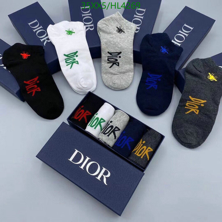 Sock-Dior,Code: HL4269,$: 35USD