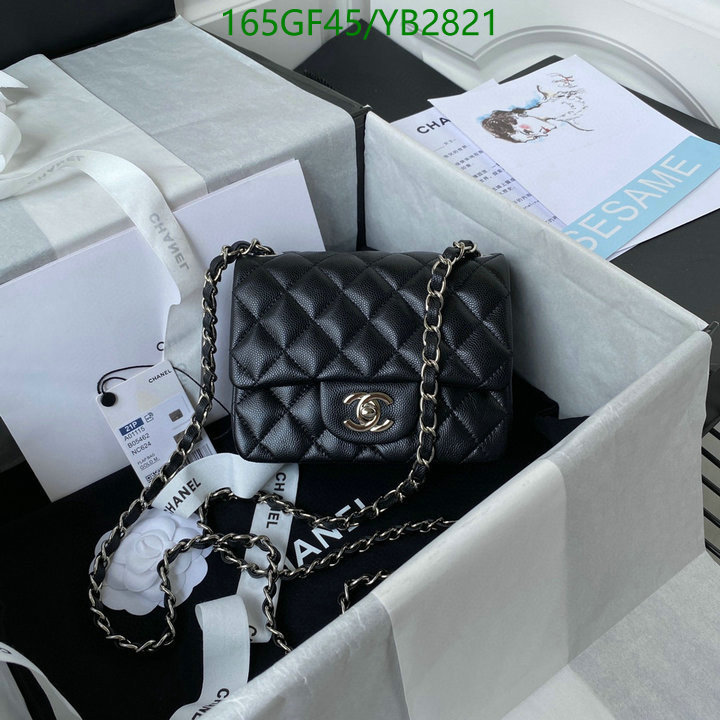 Chanel Bags -(Mirror)-Diagonal-,Code: YB2821,$: 165USD