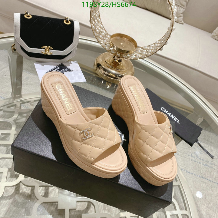 Women Shoes-Chanel, Code: HS6674,$: 119USD