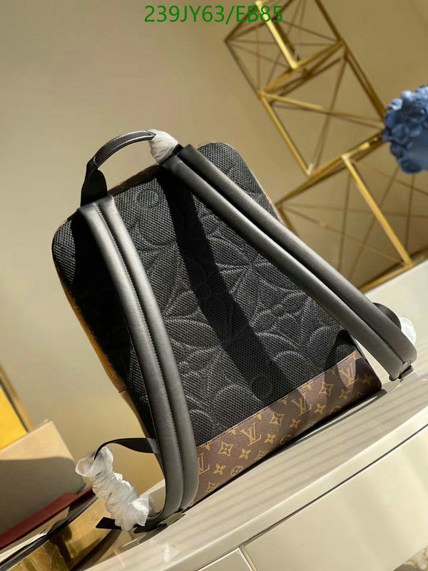 LV Bags-(Mirror)-Backpack-,Code: EB85,$: 239USD