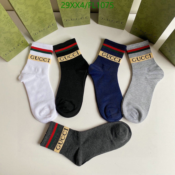 Sock-Gucci, Code: FL1075,$: 29USD