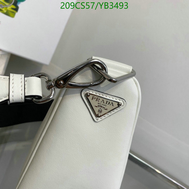 Prada Bag-(Mirror)-Triangle,Code: YB3493,$: 209USD