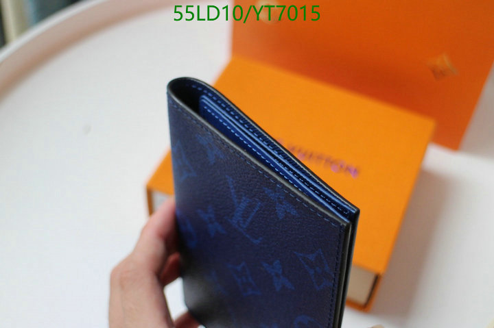 LV Bags-(Mirror)-Wallet-,Code: YT7015,$: 55USD