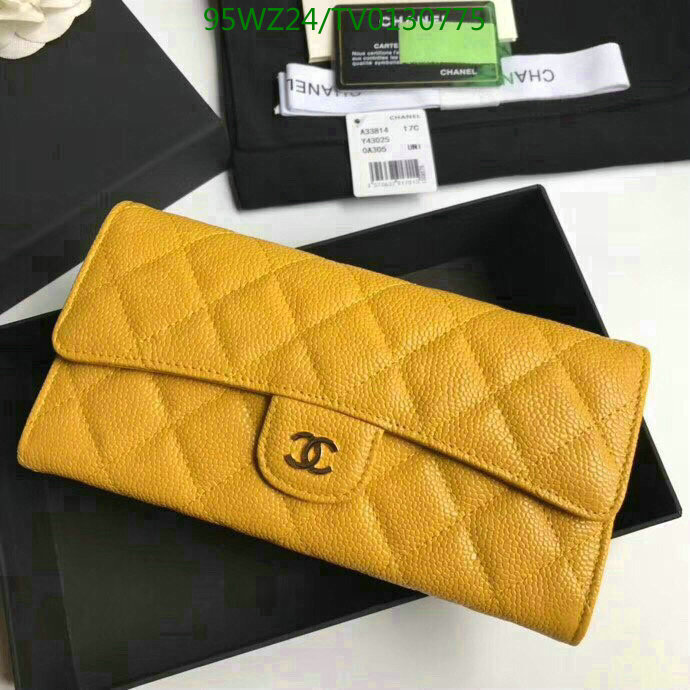 Chanel Bags ( 4A )-Wallet-,Code: TV0130775,$: 95USD