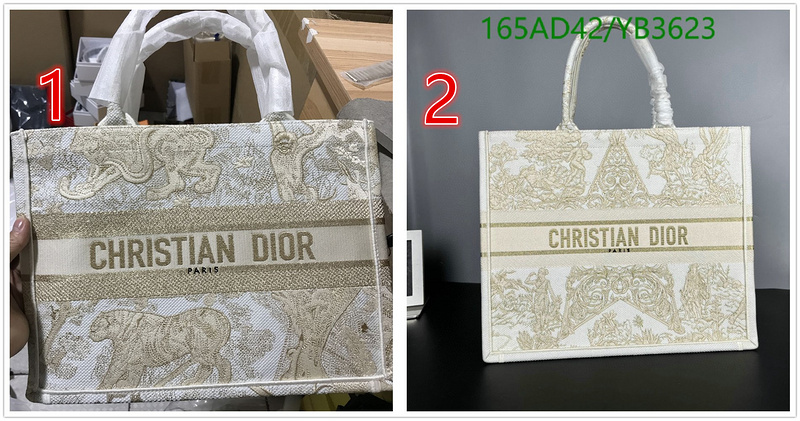 Dior Bags -(Mirror)-Book Tote-,Code: YB3623,$: 165USD