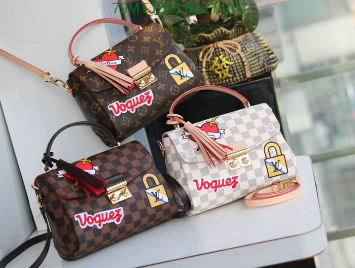 LV Bags-(4A)-Handbag Collection-,Code: LB121405,$: 79USD