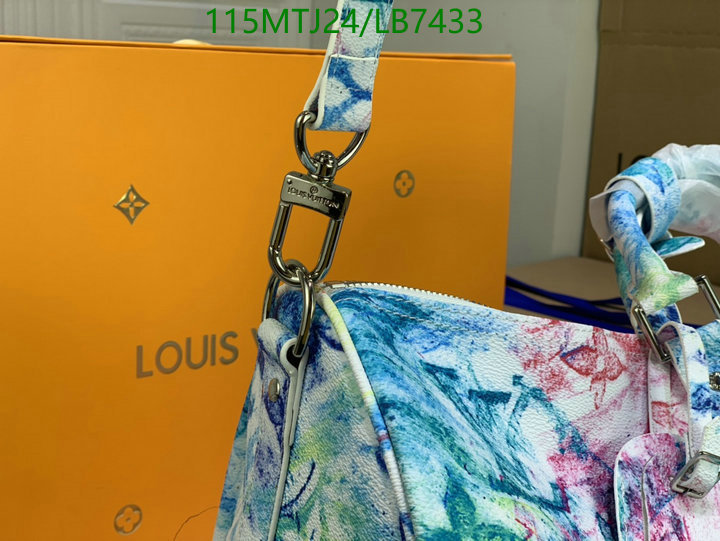 LV Bags-(4A)-Keepall BandouliRe 45-50-,Code: LB7433,$: 115USD