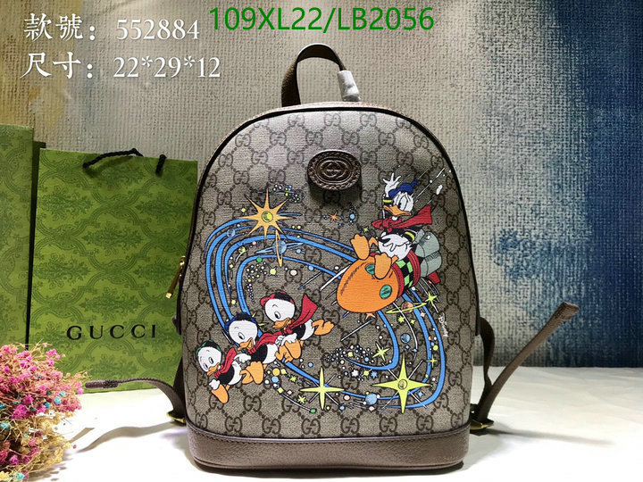 Gucci Bag-(4A)-Backpack-,Code: LB2056,$: 109USD