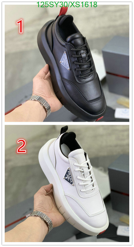 Men shoes-Prada, Code: XS1618,$: 125USD
