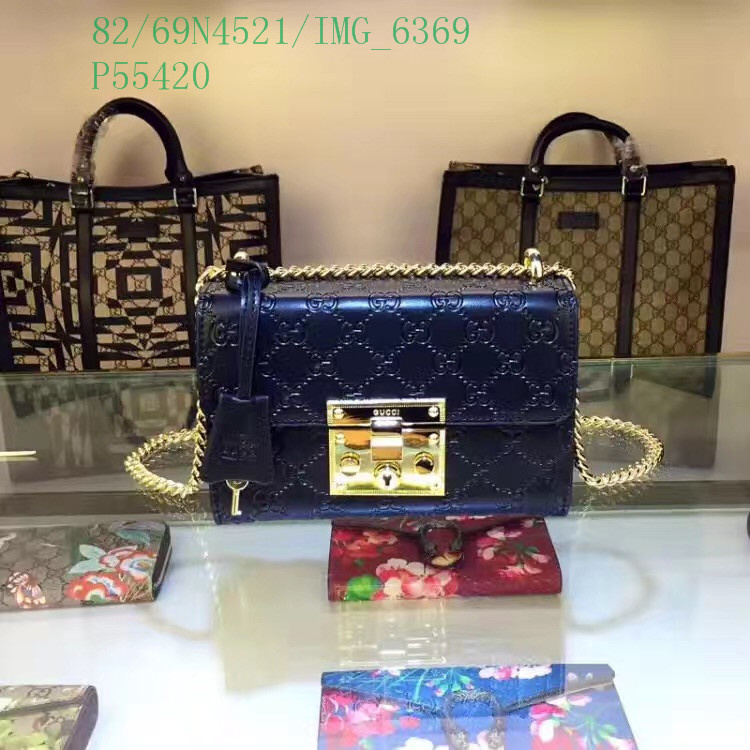 Gucci Bag-(4A)-Padlock-,Code: GGB120102,$: 82USD