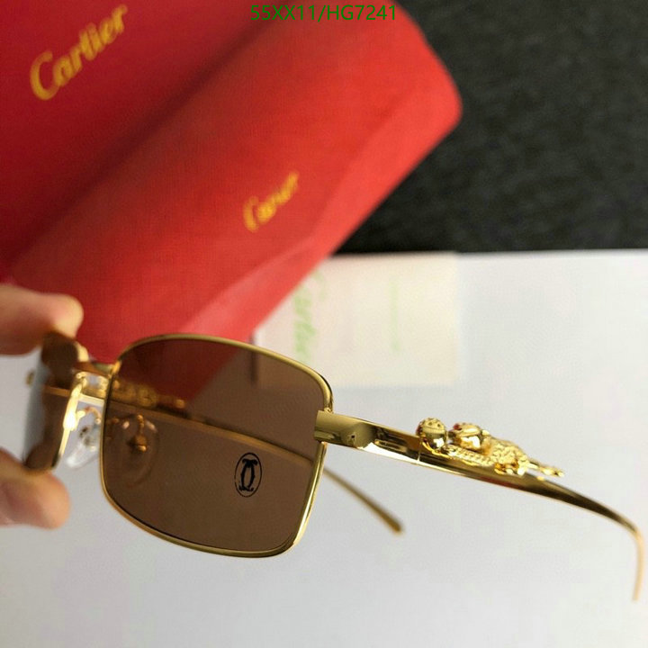 Glasses-Cartier, Code: HG7241,$: 55USD