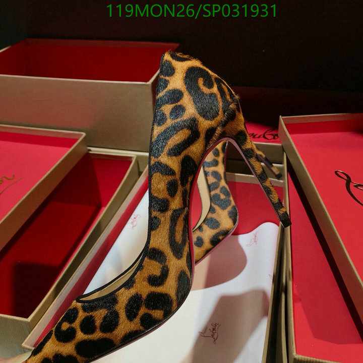 Women Shoes- Christian Louboutin, Code: SP031931,$: 119USD