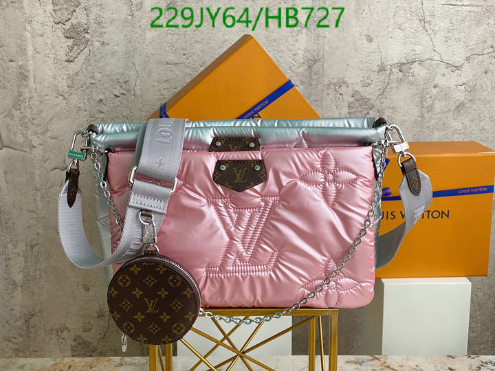 LV Bags-(Mirror)-New Wave Multi-Pochette-,Code: HB727,$: 229USD