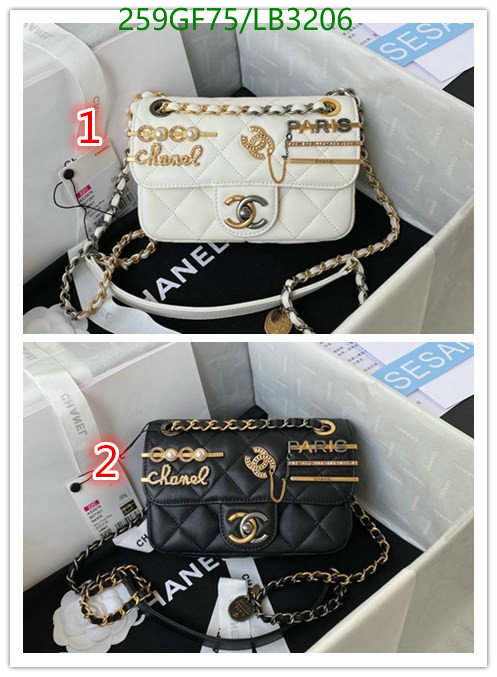 Chanel Bags -(Mirror)-Diagonal-,Code: LB3206,$: 259USD