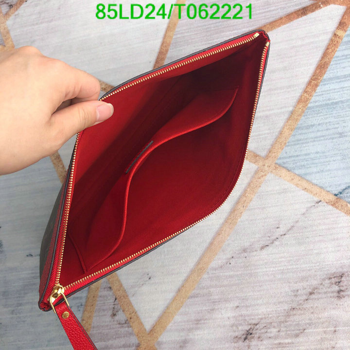 LV Bags-(Mirror)-Wallet-,Code: T062221,$: 85USD