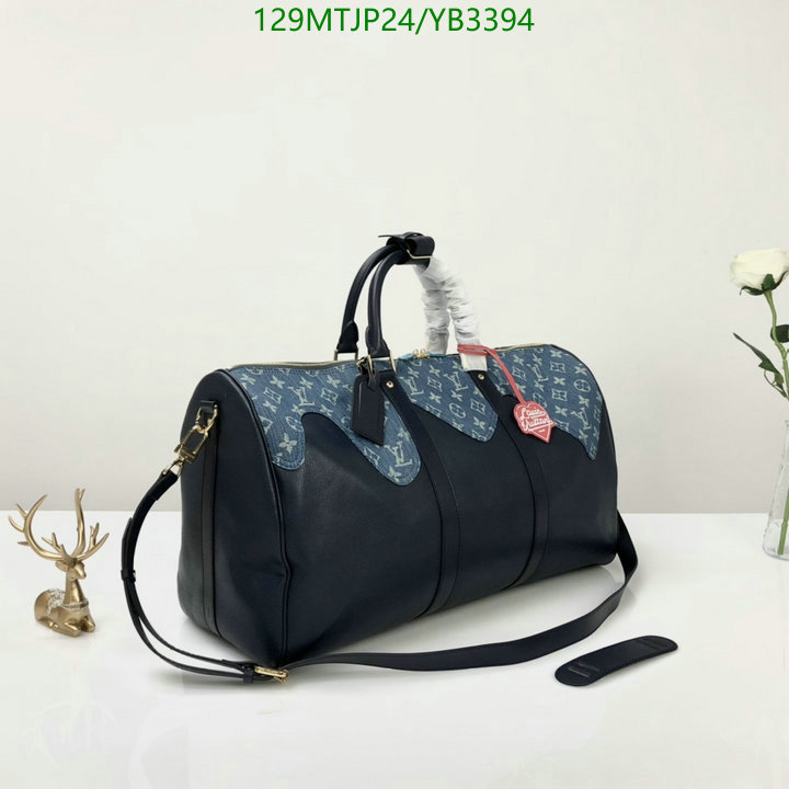 LV Bags-(4A)-Keepall BandouliRe 45-50-,Code: YB3394,$: 129USD