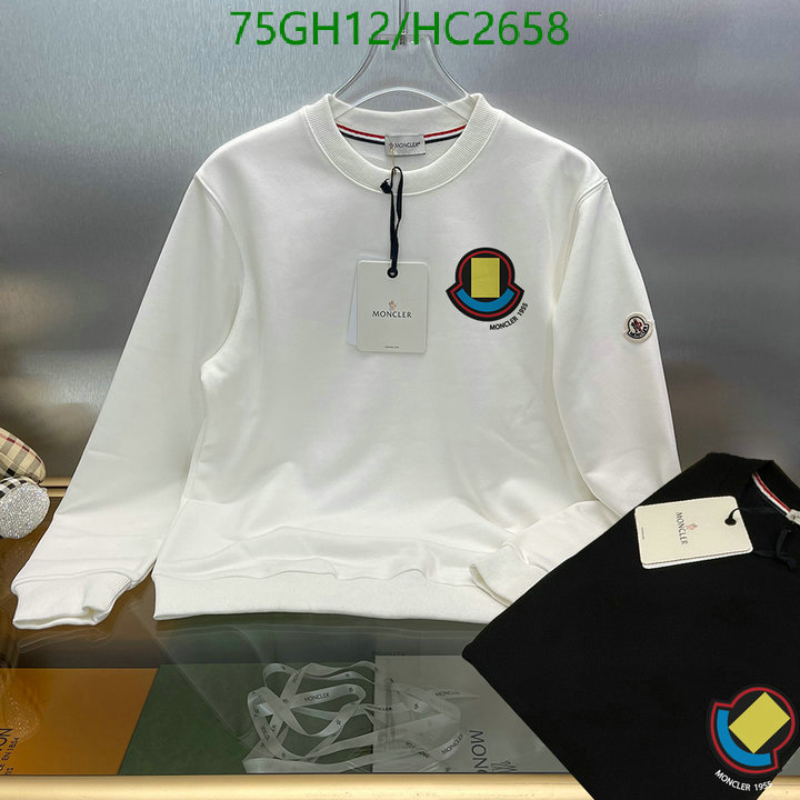 Clothing-Moncler, Code: HC2658,$: 75USD