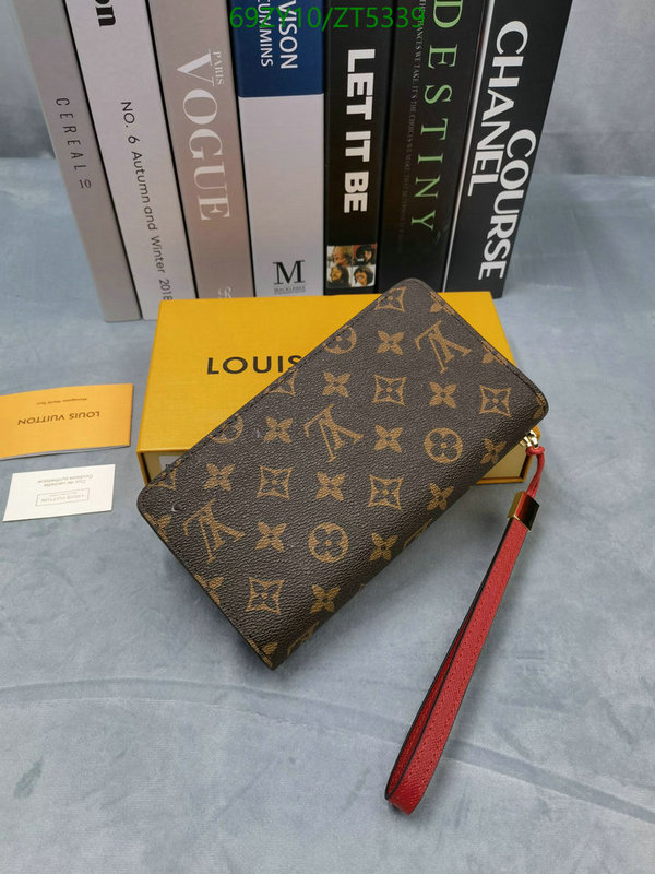 LV Bags-(4A)-Wallet-,Code: ZT5339,$: 69USD