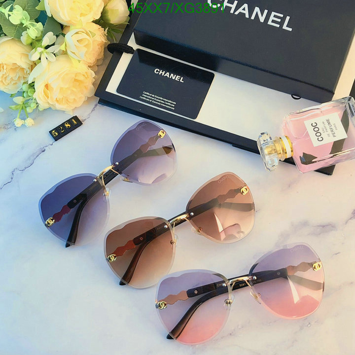 Glasses-Chanel, Code: XG3891,$: 45USD