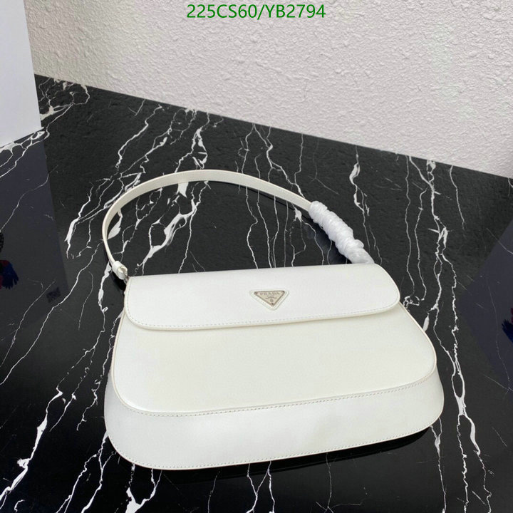 Prada Bag-(Mirror)-Cleo,Code: YB2794,$: 225USD
