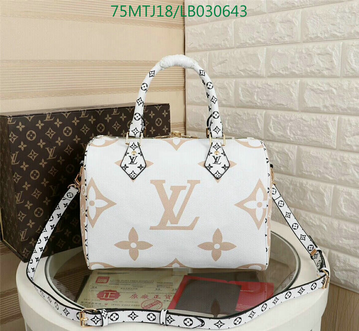 LV Bags-(4A)-Speedy-,Code: LB030643,$:75USD