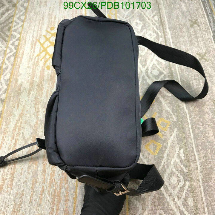 Prada Bag-(4A)-Backpack-,Code: PDB101703,