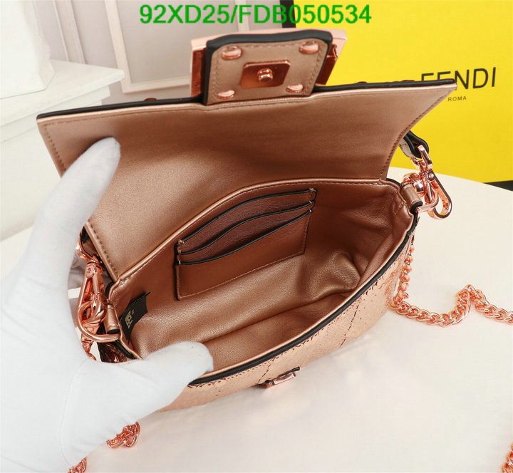 Fendi Bag-(4A)-Baguette-,Code: FDB050534,$: 92USD