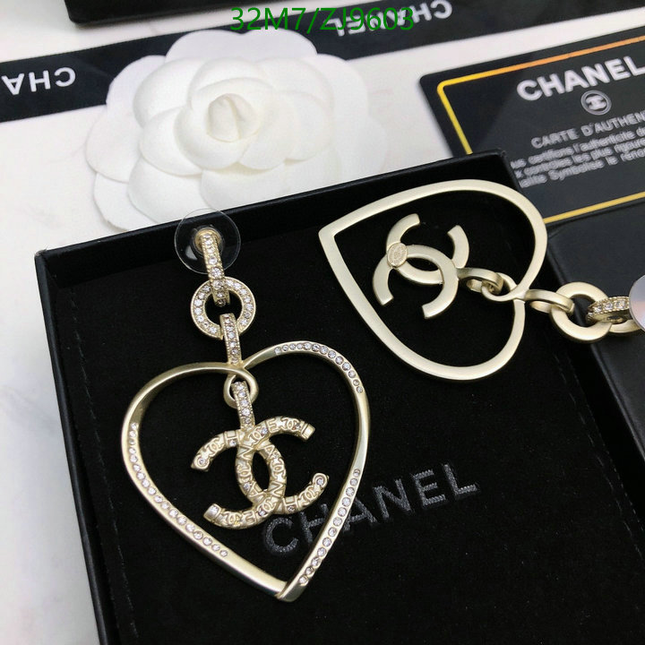 Jewelry-Chanel,Code: ZJ9603,$: 32USD