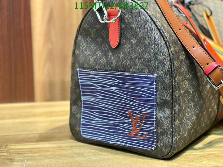 LV Bags-(4A)-Keepall BandouliRe 45-50-,Code: KB3867,$: 115USD