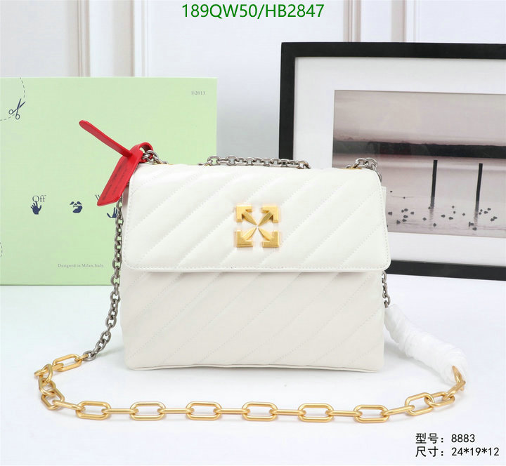 Off-White Bag-(Mirror)-Diagonal-,Code: HB2847,$: 189USD