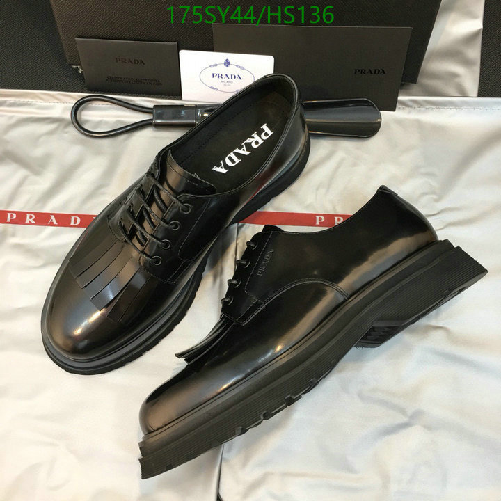 Men shoes-Prada, Code: HS136,$: 175USD