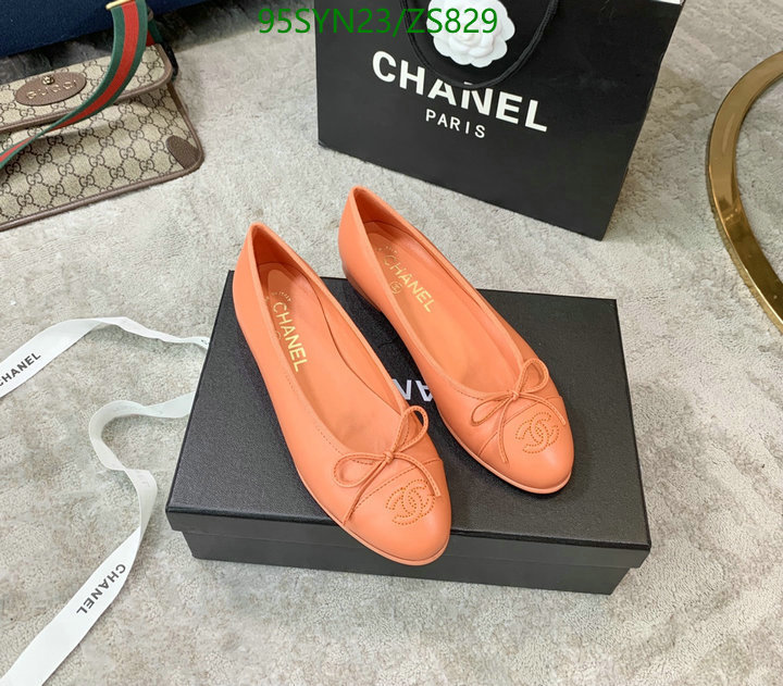 Chanel-Ballet Shoes,Code: ZS829,$: 95USD