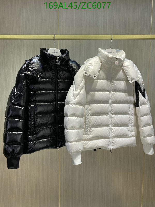 Down jacket Men-Moncler, Code: ZC6077,$: 169USD