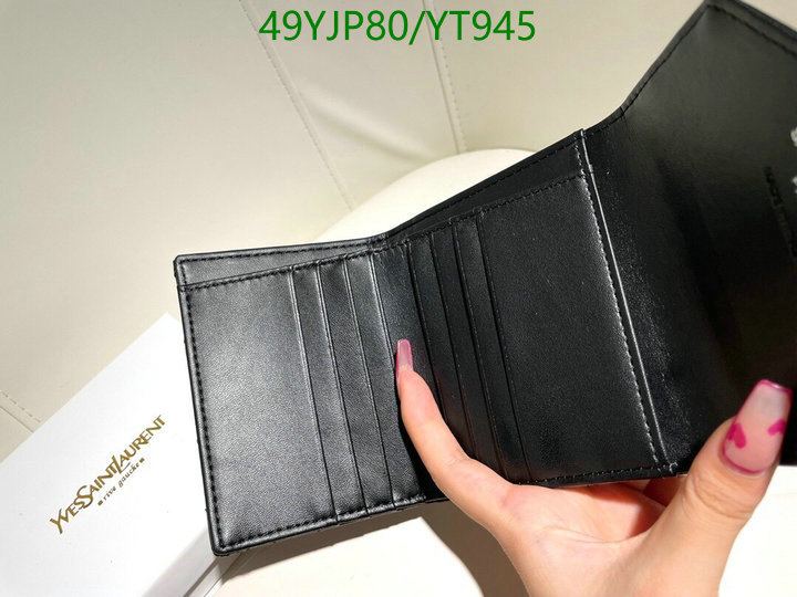 YSL Bag-(4A)-Wallet-,Code: YT945,$: 49USD