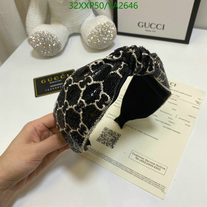 Headband-Gucci, Code: YA2646,$: 32USD