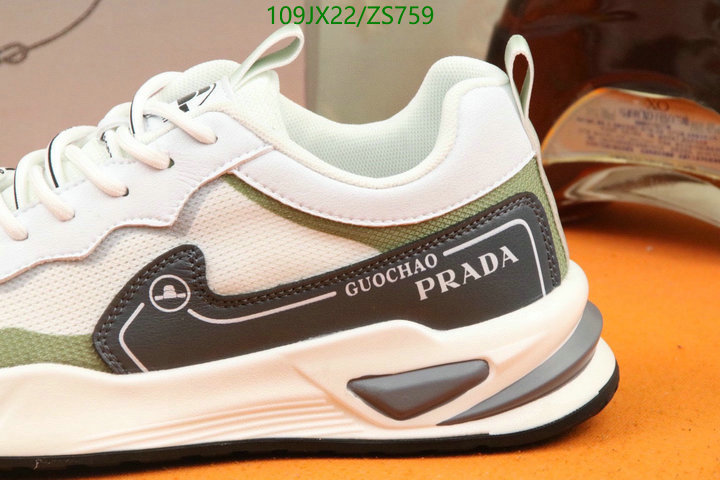 Men shoes-Prada, Code: ZS759,$: 109USD