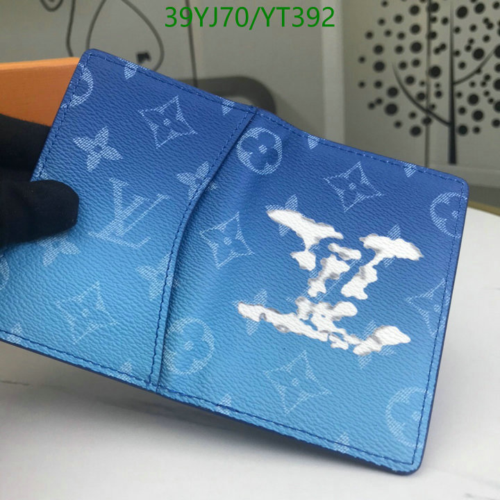 LV Bags-(4A)-Wallet-,Code: YT392,$: 39USD