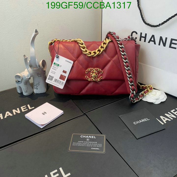 Chanel Bags -(Mirror)-Diagonal-,Code: CCBA1317,$: 199USD