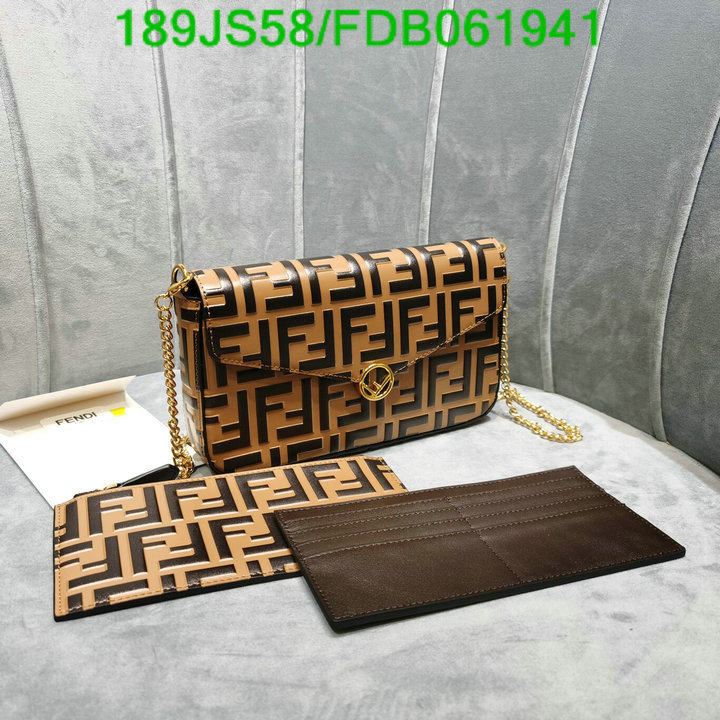 Fendi Bag-(Mirror)-Diagonal-,Code: FDB061941,$: 189USD