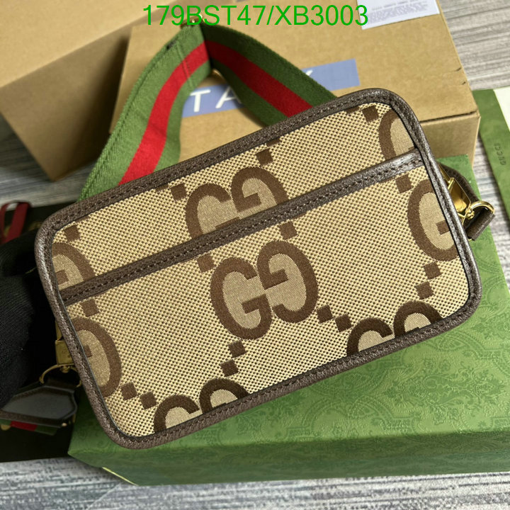 Gucci Bag-(Mirror)-Diagonal-,Code: XB3003,$: 179USD